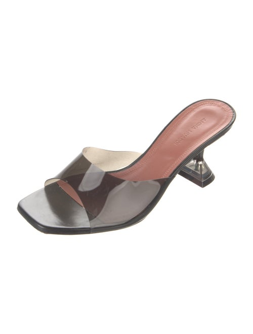 Amina Muaddi Lupita PVC Slides