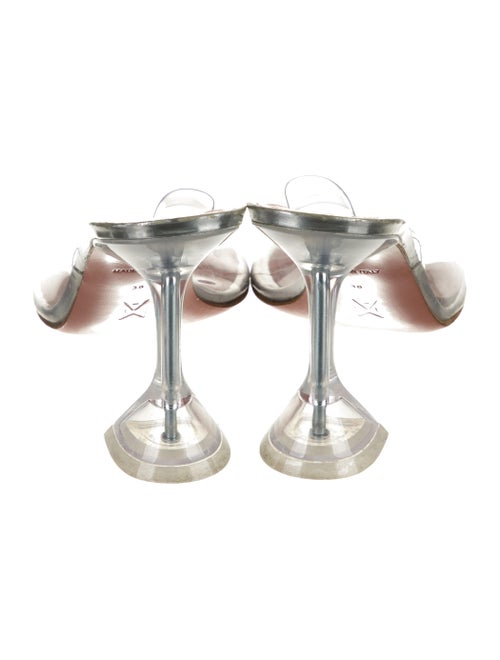 Amina Muaddi PVC Slides