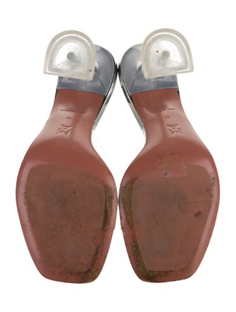 Amina Muaddi PVC Slides