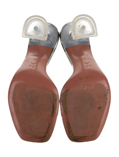 Amina Muaddi PVC Slides