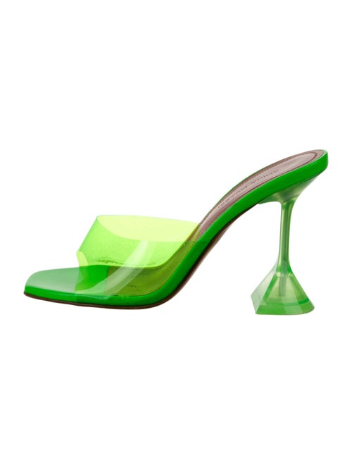 Amina Muaddi Lupita PVC Slides