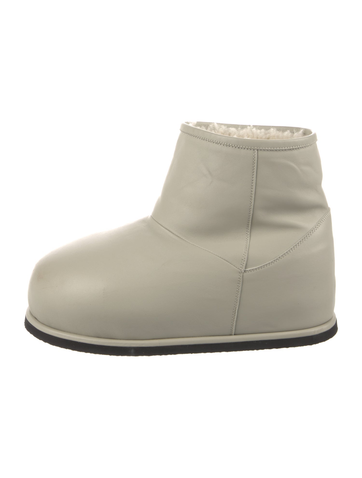 Amina Muaddi Heidi Leather Boots