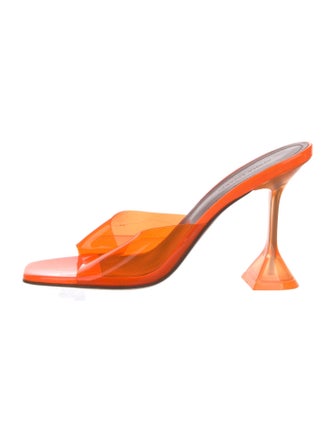 Amina Muaddi Lupita PVC Slides