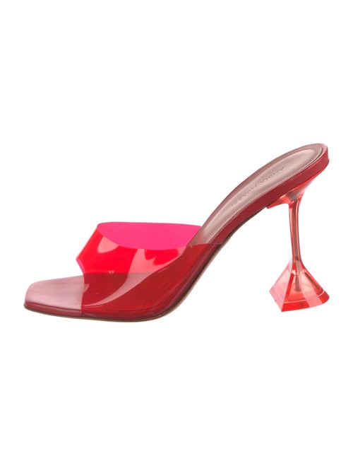 Amina Muaddi PVC Slides