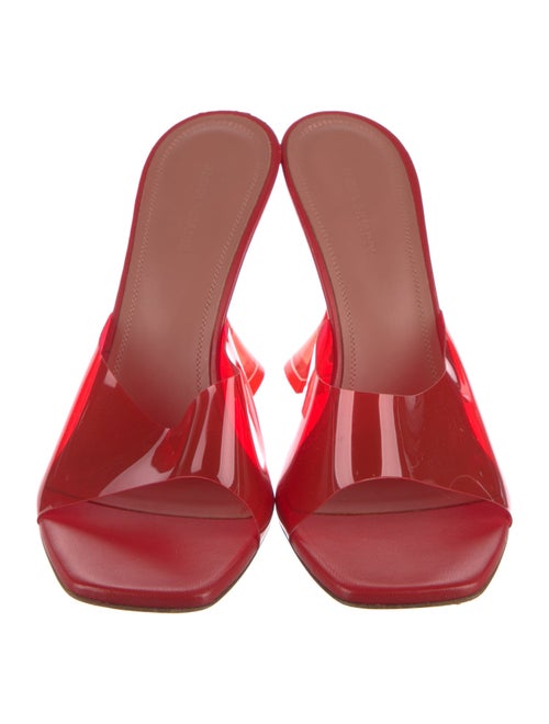 Amina Muaddi PVC Slides