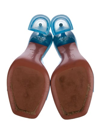 Amina Muaddi Lupita PVC Slides