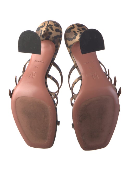 Amina Muaddi Robyn Satin Slides