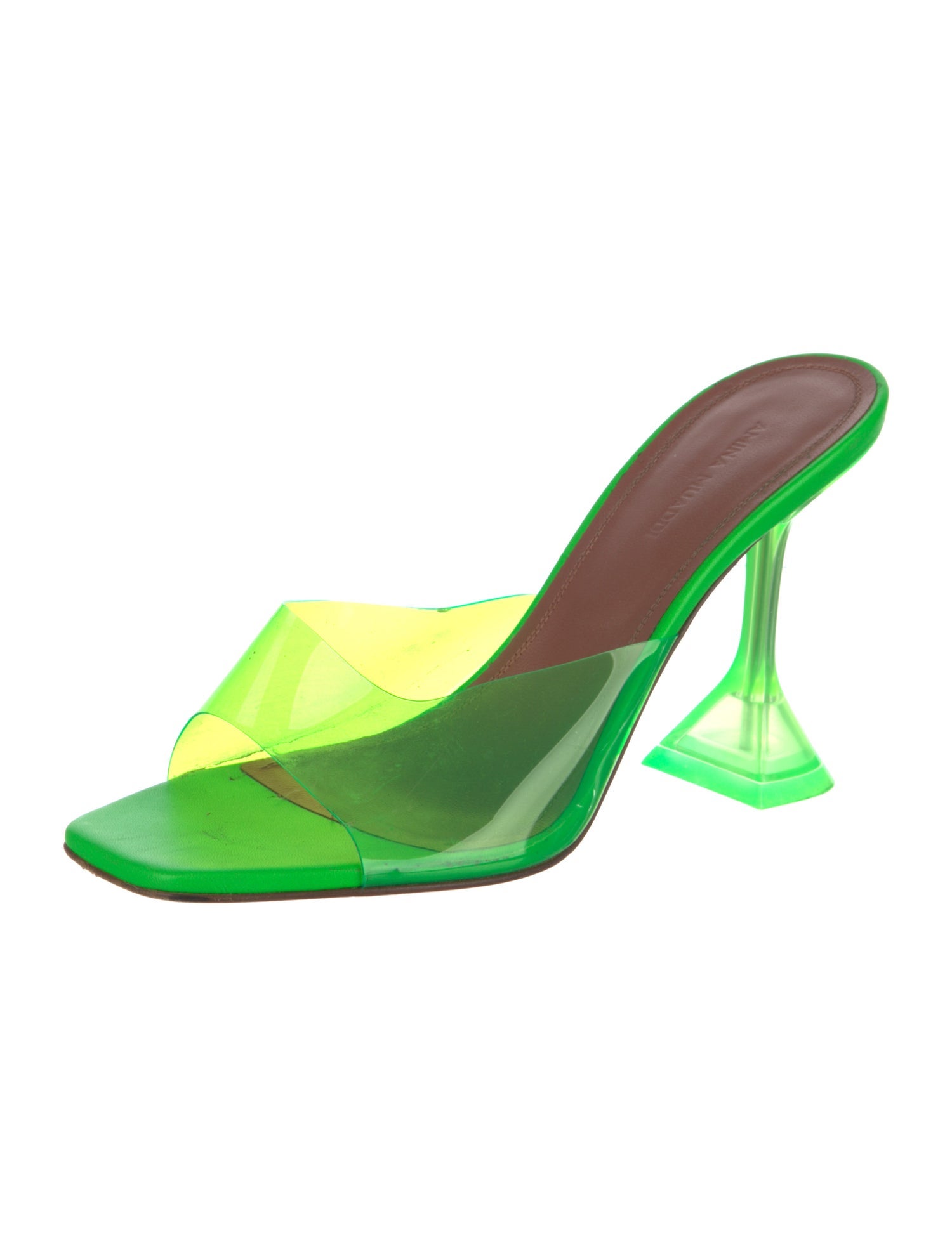 Amina Muaddi Lupita PVC Slides