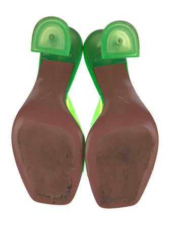 Amina Muaddi Lupita PVC Slides