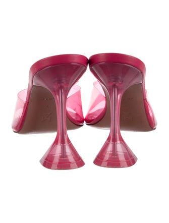 Amina Muaddi Lupita PVC Slides