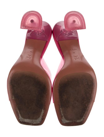 Amina Muaddi Lupita PVC Slides