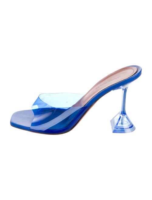 Amina Muaddi Lupita PVC Slides