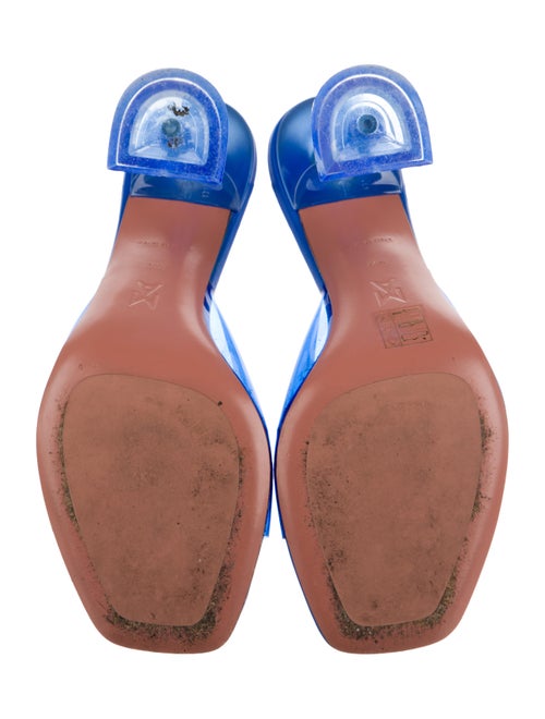 Amina Muaddi Lupita PVC Slides