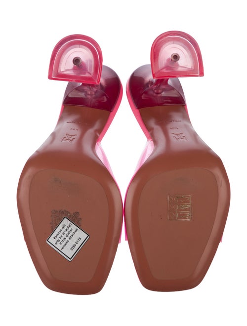 Amina Muaddi Lupita PVC Slides