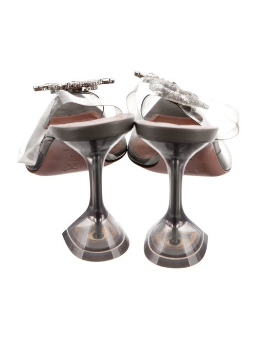 Amina Muaddi Begum PVC Slingback Pumps