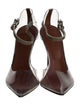 Amina Muaddi Ursina PVC D'Orsay Pumps