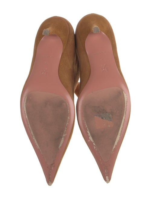 Amina Muaddi Fiona Suede Boots