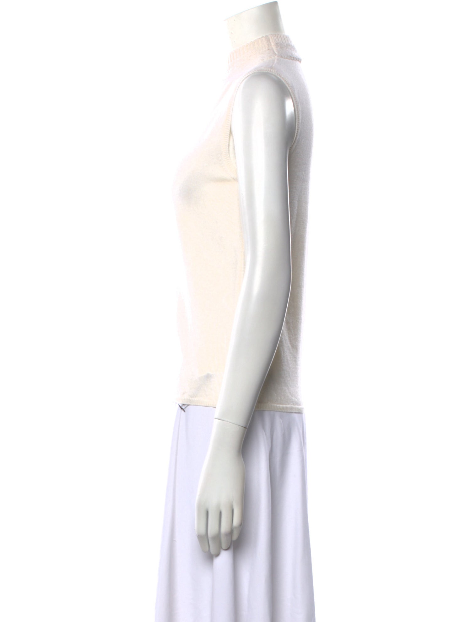 Amina Rubinacci Wool Mock Neck Sweater