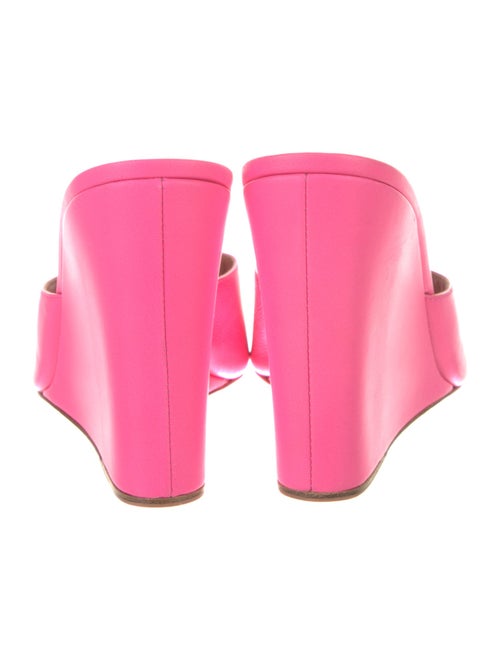 Amina Muaddi Lupita Leather Slides