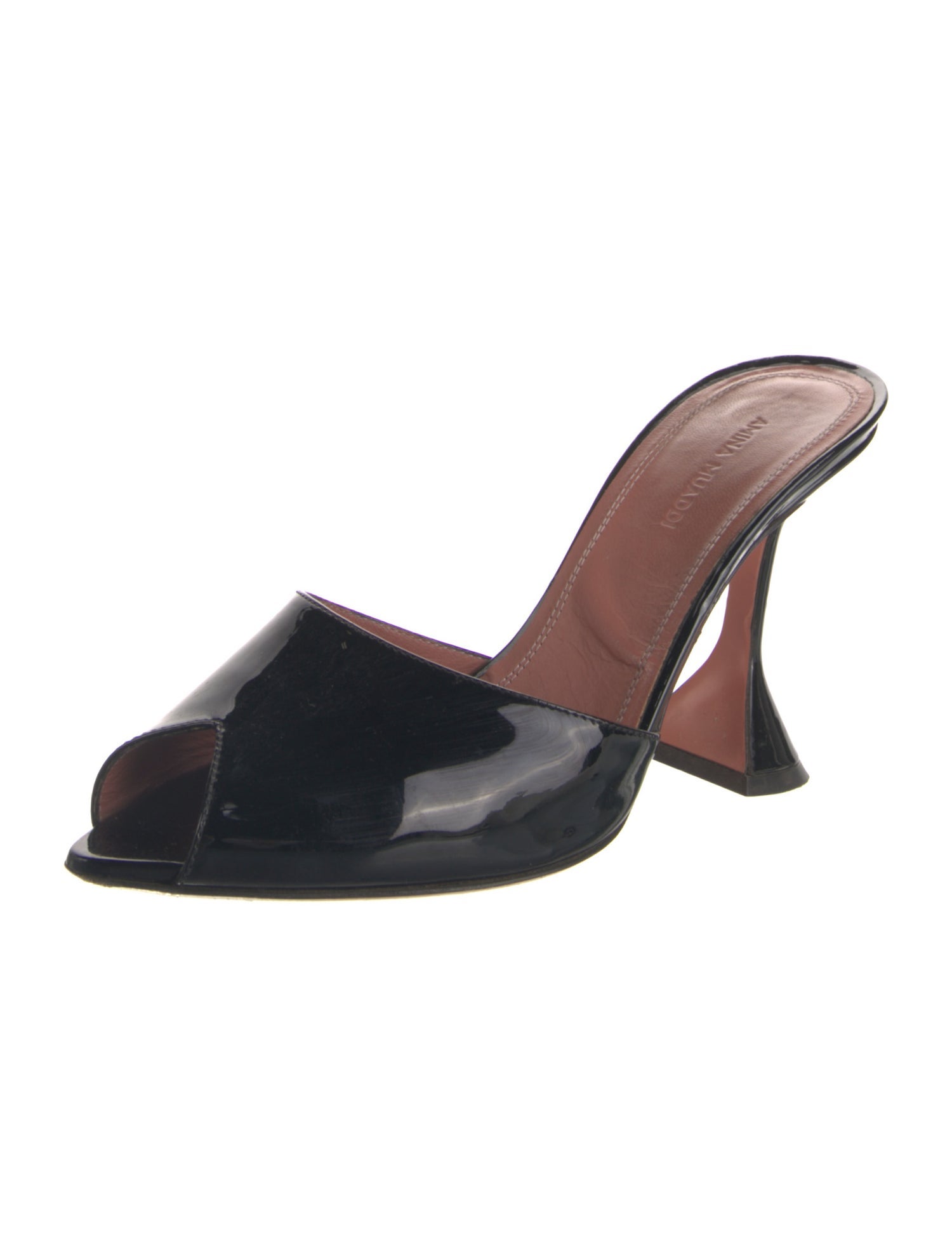 Amina Muaddi Tina PVC Mules