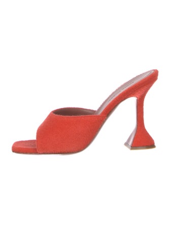 Amina Muaddi Lupita Terry Cloth Slides