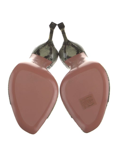 Amina Muaddi Alexa PVC Slides