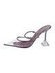 Amina Muaddi Gilda PVC Mules