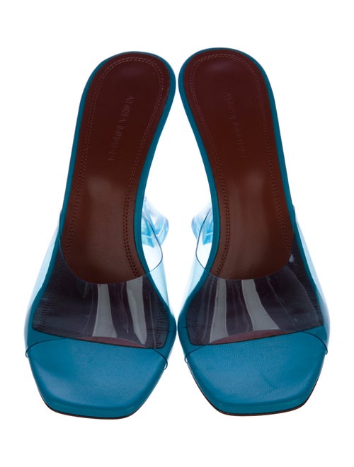 Amina Muaddi Lupita PVC Slides