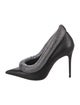 Amina Muaddi Yoon Calfskin Pumps