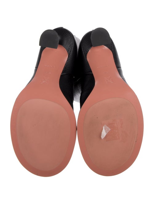 Amina Muaddi Liya Leather Boots