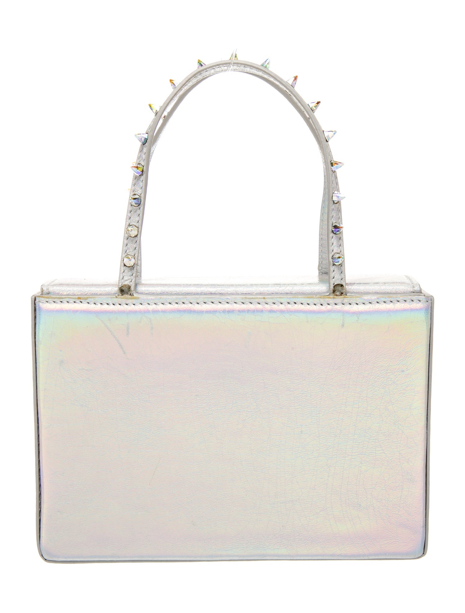 Amina Muaddi Leather Amini Julia