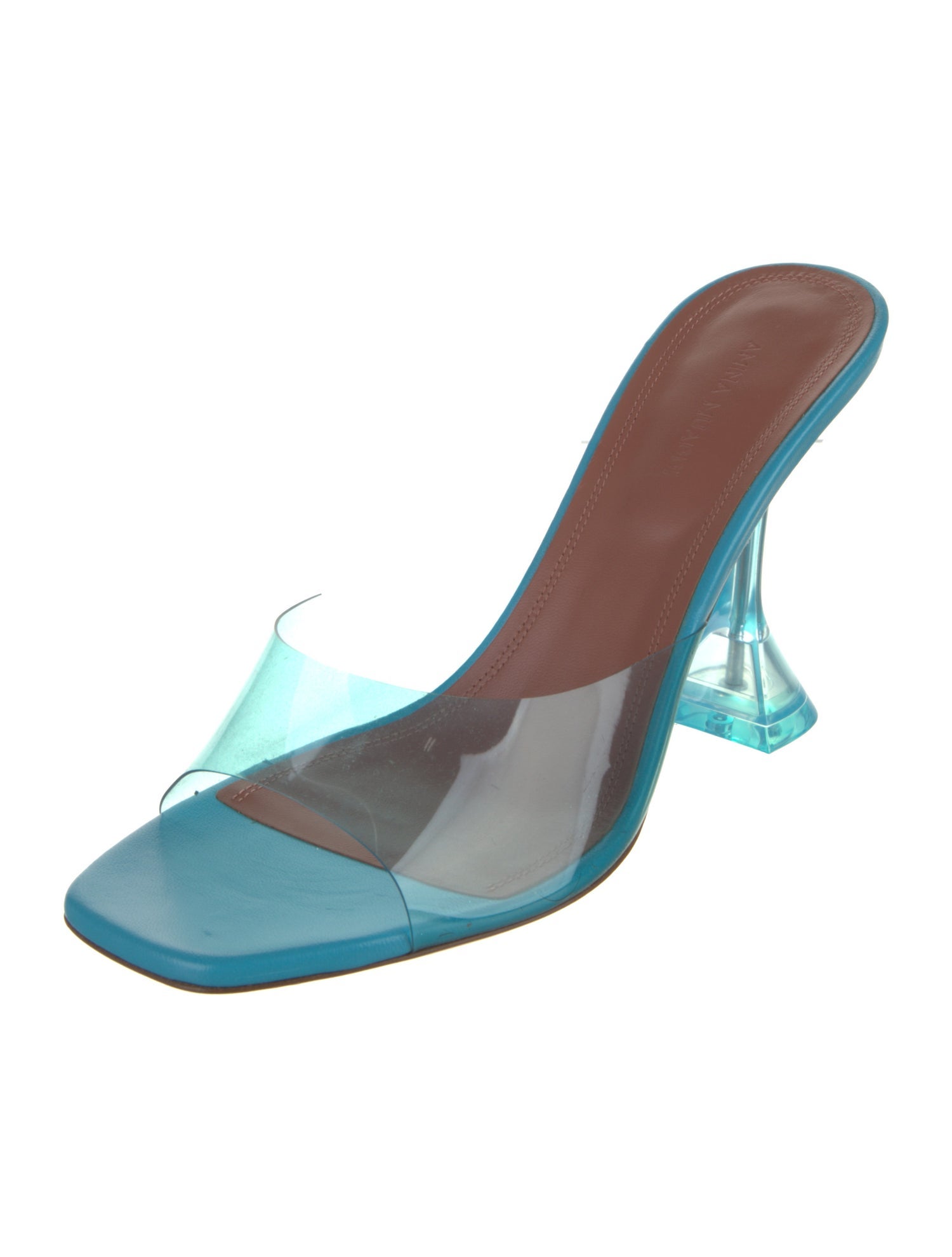 Amina Muaddi PVC Slides