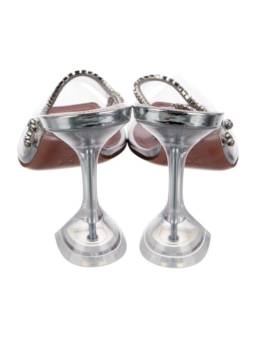 Amina Muaddi Gilda PVC Mules