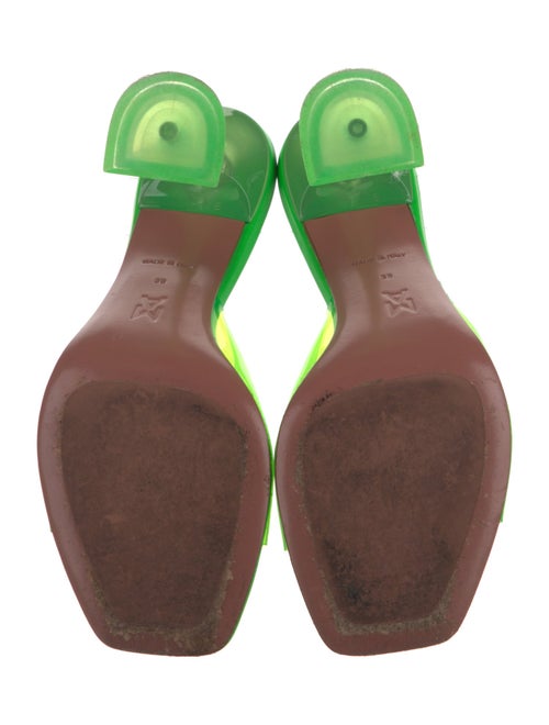 Amina Muaddi Lupita PVC Slides