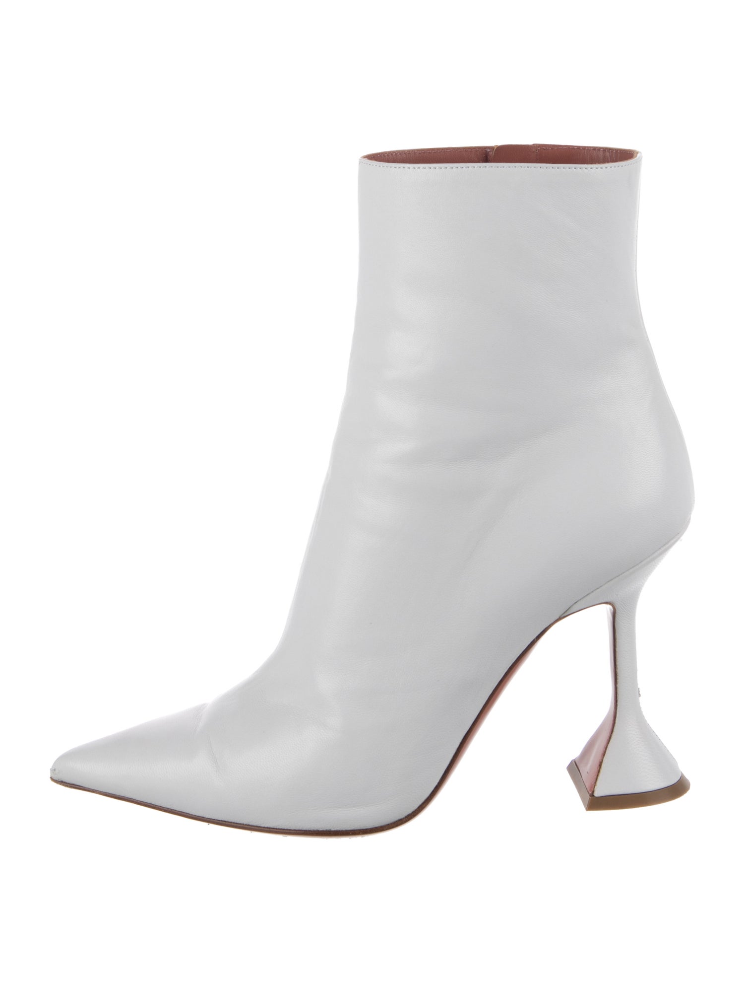 Amina Muaddi Georgia Leather Boots