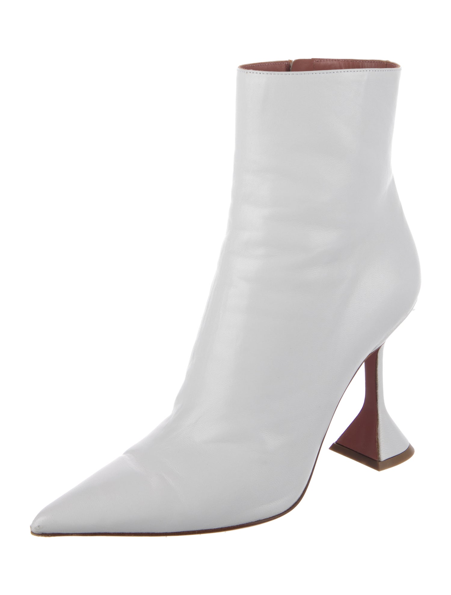 Amina Muaddi Georgia Leather Boots