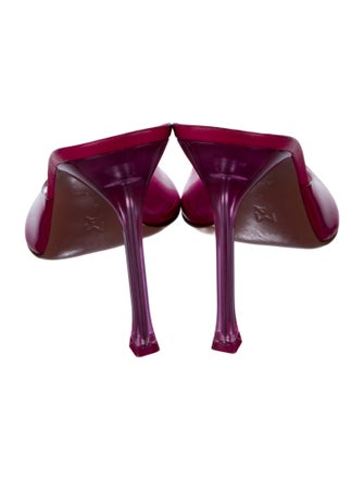 Amina Muaddi PVC Slides