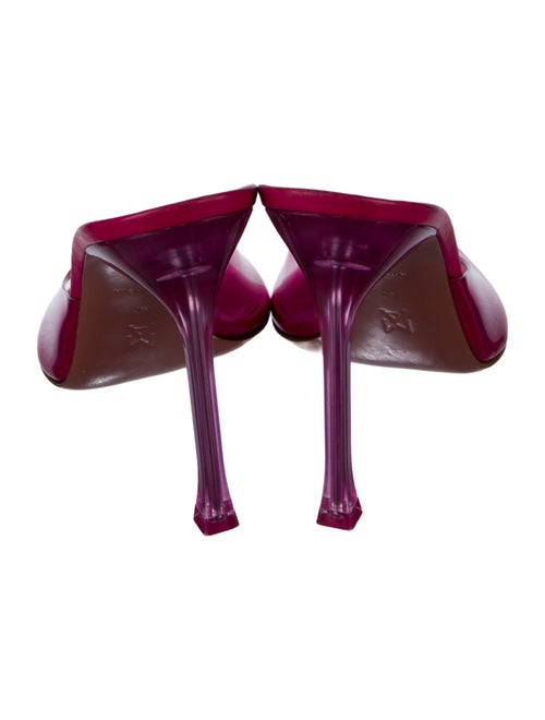 Amina Muaddi PVC Slides