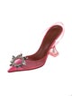 Amina Muaddi Begum Slingback PVC Slingback Pumps