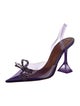 Amina Muaddi 2021 Rosie Glass Slingback Pumps
