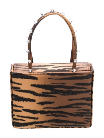 Amina Muaddi Top Handle Bag