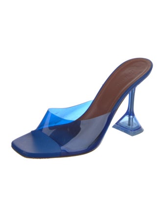 Amina Muaddi PVC Slides