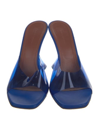 Amina Muaddi PVC Slides