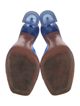 Amina Muaddi PVC Slides