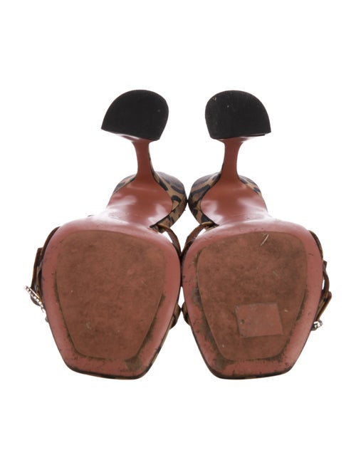 Amina Muaddi Robyn Satin Slides