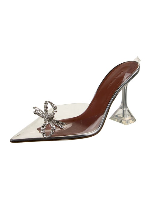 Amina Muaddi Rosie PVC Mules