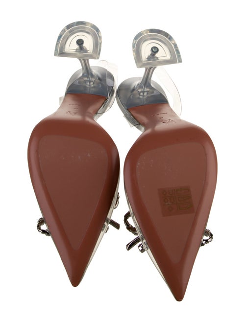 Amina Muaddi Rosie PVC Mules