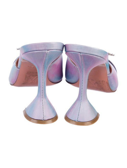 Amina Muaddi Begum Satin Mules