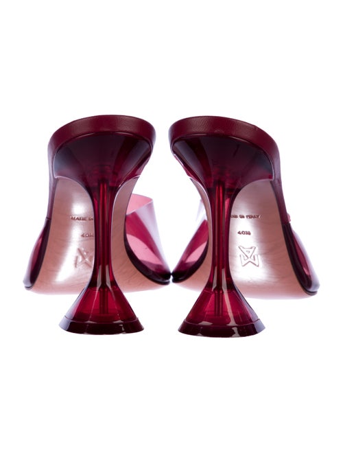 Amina Muaddi PVC Slides