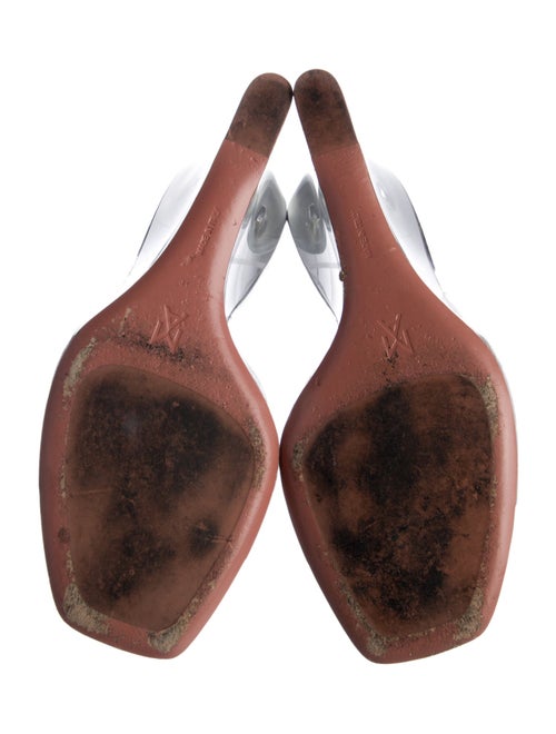 Amina Muaddi PVC Slides